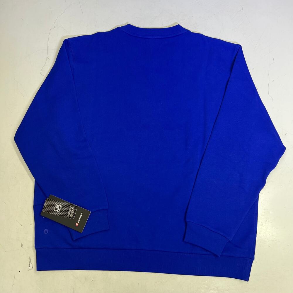 LULULEMON St. Louis Blues Steady State College Crewneck Men's Sz XL Cobalt Blue - Picture 7 of 12
